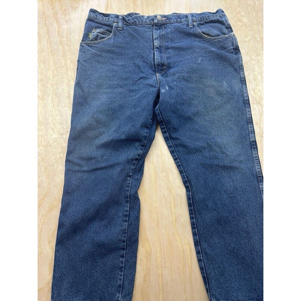 Cabelas Jeans Mens 42x30 Flannel Lined Rancher Workwear Hunting Cold Gear Warm‎